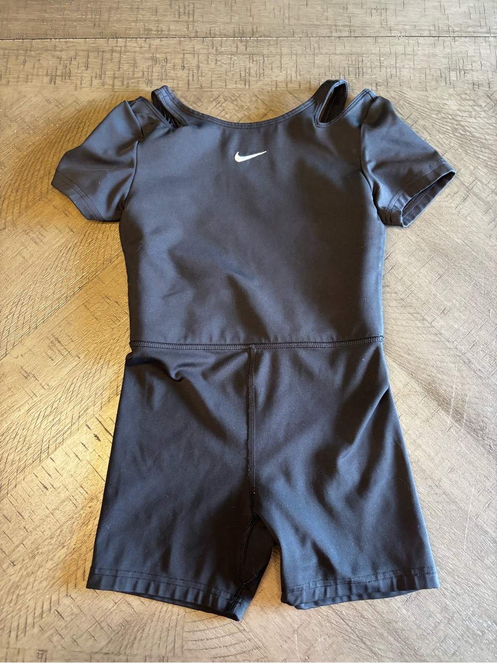 Nike Black Dri-FIT Active Tank with White Swoosh